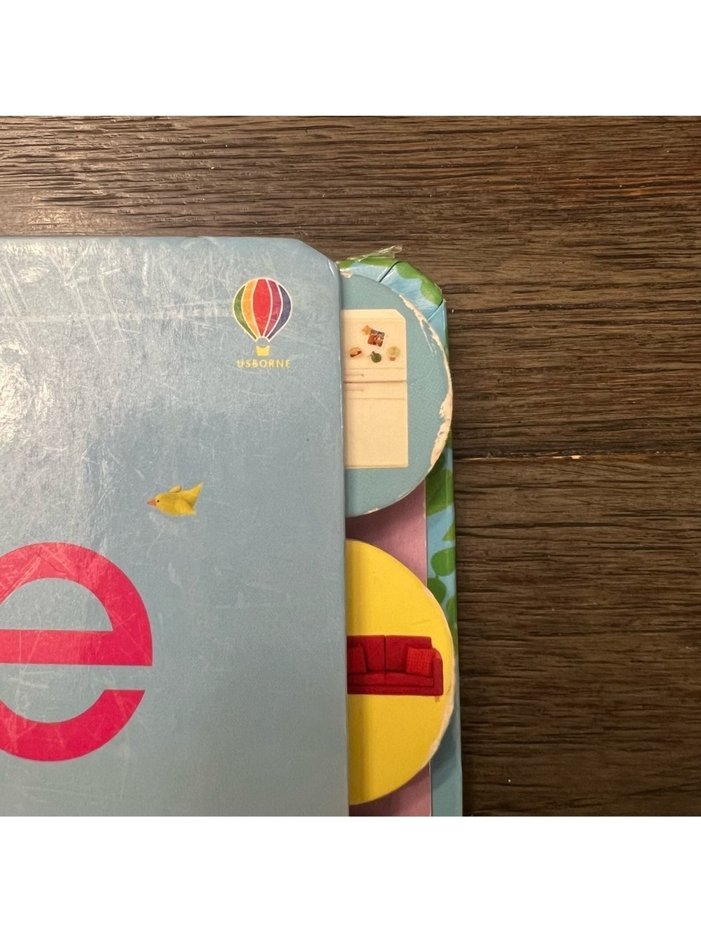 Usbourne Home Accents Book with Blue and Pink Cover - Picture 4 of 15